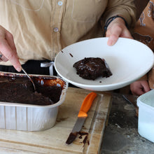 Load image into Gallery viewer, Chocolate + Caramel pudding (frozen)