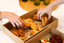 Load image into Gallery viewer, Filled croissant box - 15 mini croissants