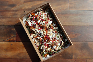 Za’tar roast vegetable and quinoa salad