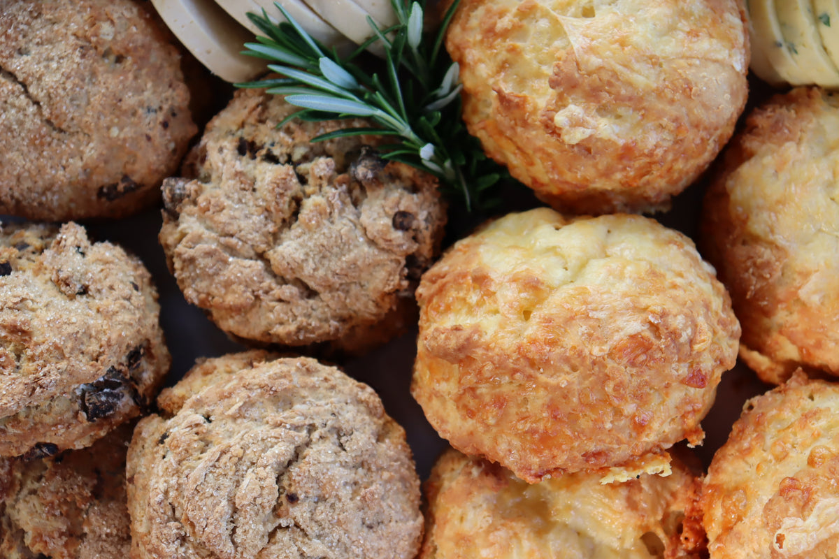 Freshly baked Scone Box Eatery