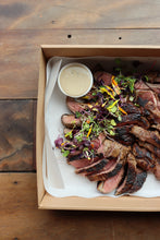 Load image into Gallery viewer, Marinated lamb shoulder with yoghurt dressing