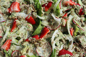 Dreamy green salad