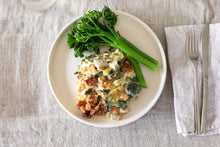 Load image into Gallery viewer, Chicken and Leek Crumble Pie (frozen)
