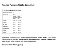 Load image into Gallery viewer, Roasted Pumpkin Ricotta Cannelloni (frozen)