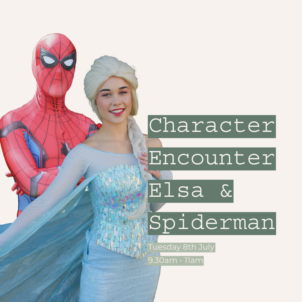 PKC - Character Encounter with Elsa & Spiderman | Tuesday 8th July