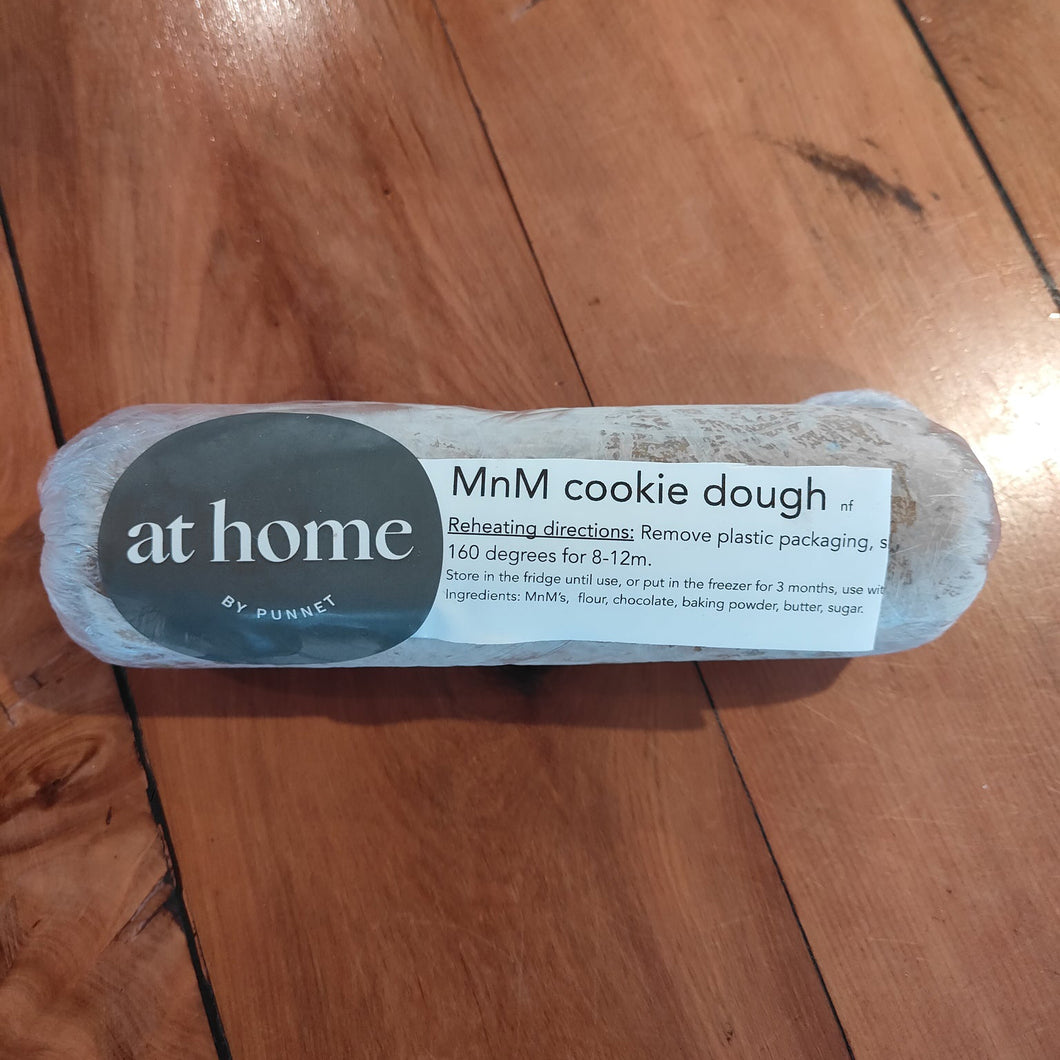 MnM Cookie dough (raw to cook at home, NF)